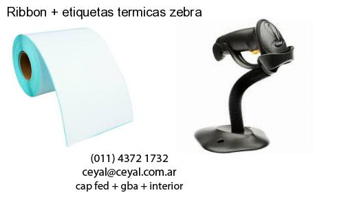 Ribbon   etiquetas termicas zebra