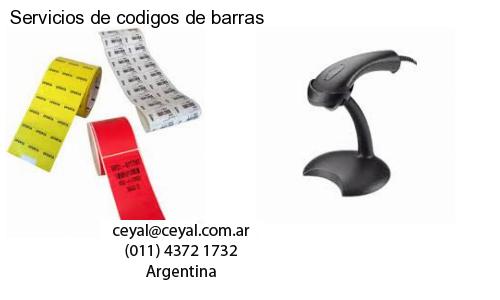 Servicios de codigos de barras