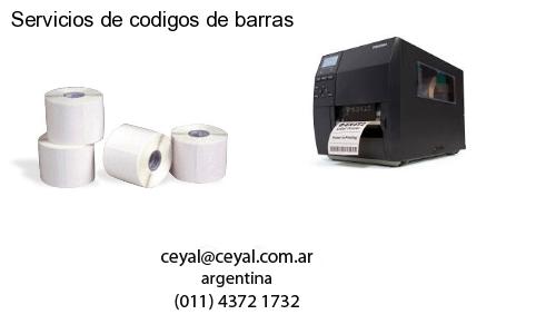 Servicios de codigos de barras