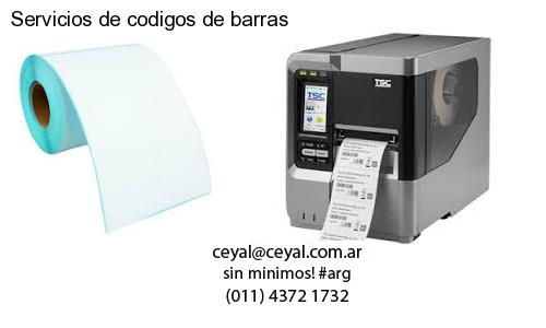 Servicios de codigos de barras