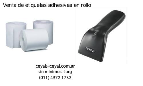 Venta de etiquetas adhesivas en rollo