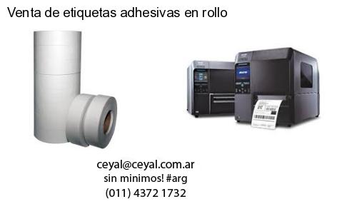 Venta de etiquetas adhesivas en rollo