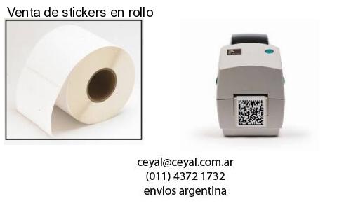 Venta de stickers en rollo