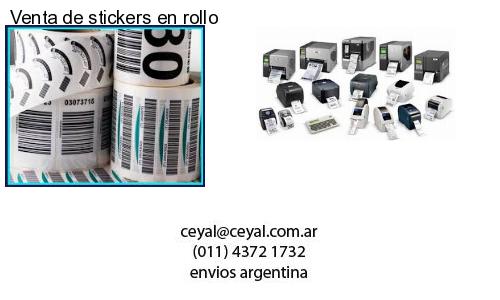 Venta de stickers en rollo