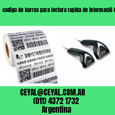 codigo de barras para lectura rapida de informació Cordoba Argentina
