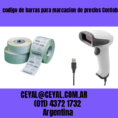 codigo de barras para marcacion de precios Cordoba Argentina