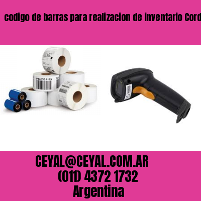 codigo de barras para realizacion de inventario Cordoba Argentina