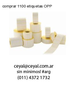 comprar 1100 etiquetas OPP