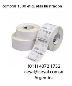 comprar 1300 etiquetas Ilustracion