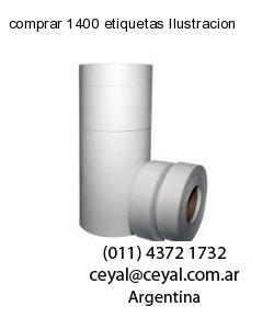 comprar 1400 etiquetas Ilustracion
