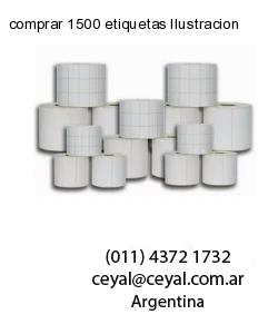 comprar 1500 etiquetas Ilustracion