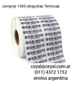 comprar 1500 etiquetas Termicas
