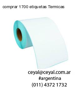 comprar 1700 etiquetas Termicas