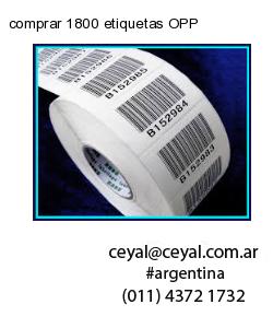 comprar 1800 etiquetas OPP