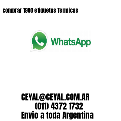 comprar 1900 etiquetas Termicas