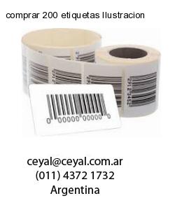 comprar 200 etiquetas Ilustracion