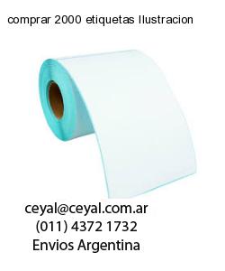 comprar 2000 etiquetas Ilustracion