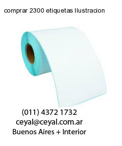 comprar 2300 etiquetas Ilustracion
