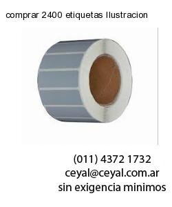 comprar 2400 etiquetas Ilustracion