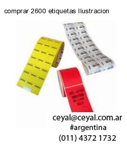 comprar 2600 etiquetas Ilustracion