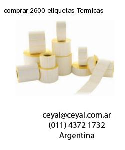 comprar 2600 etiquetas Termicas
