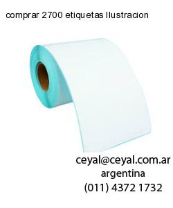 comprar 2700 etiquetas Ilustracion