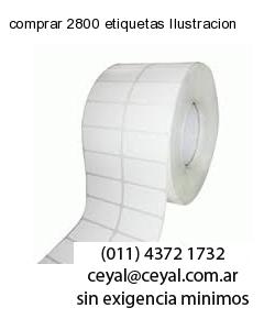 comprar 2800 etiquetas Ilustracion