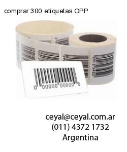 comprar 300 etiquetas OPP