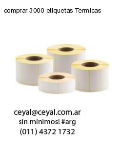 comprar 3000 etiquetas Termicas