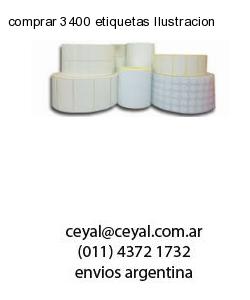 comprar 3400 etiquetas Ilustracion