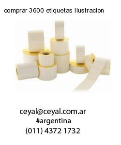 comprar 3600 etiquetas Ilustracion