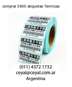 comprar 3600 etiquetas Termicas
