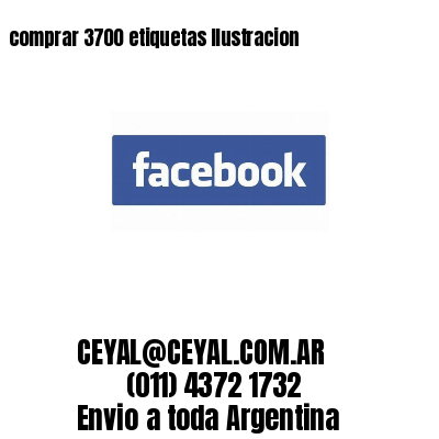 comprar 3700 etiquetas Ilustracion