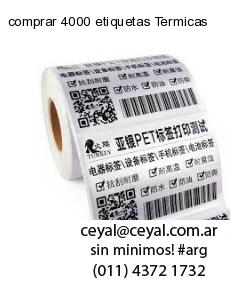 comprar 4000 etiquetas Termicas