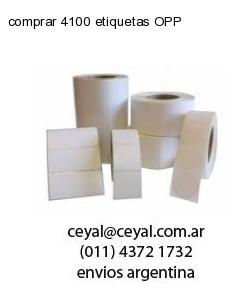 comprar 4100 etiquetas OPP