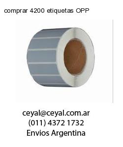 comprar 4200 etiquetas OPP