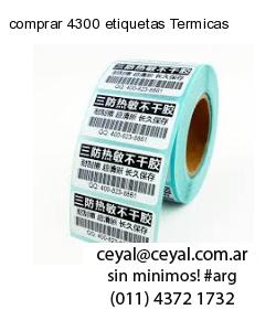 comprar 4300 etiquetas Termicas