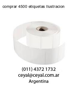 comprar 4500 etiquetas Ilustracion