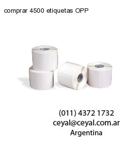 comprar 4500 etiquetas OPP