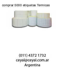comprar 5000 etiquetas Termicas