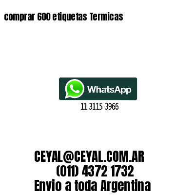 comprar 600 etiquetas Termicas