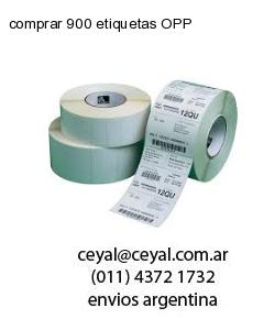comprar 900 etiquetas OPP