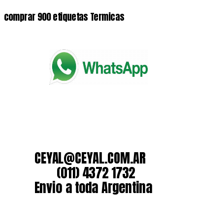 comprar 900 etiquetas Termicas