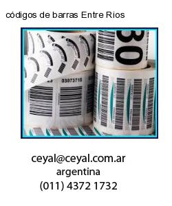 códigos de barras Entre Rios