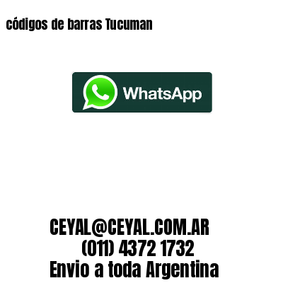 códigos de barras Tucuman