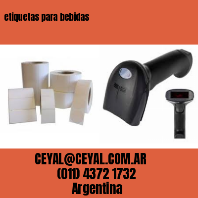 etiquetas para bebidas