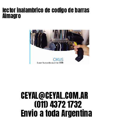 lector inalambrico de codigo de barras Almagro