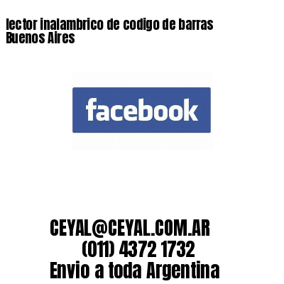 lector inalambrico de codigo de barras Buenos Aires