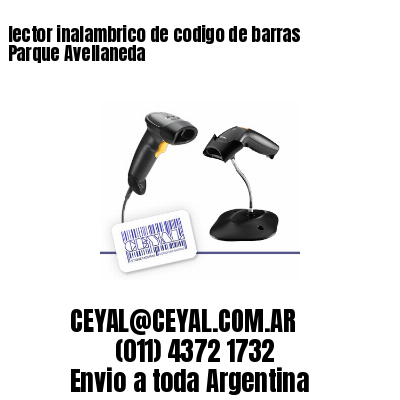 lector inalambrico de codigo de barras Parque Avellaneda