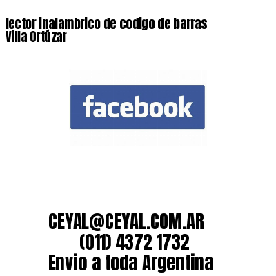 lector inalambrico de codigo de barras Villa Ortúzar
